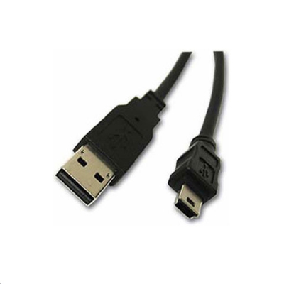 USB2.0 AM to MINI 5P black data cable