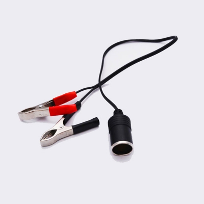 cigarette lighter socket to alligator clip