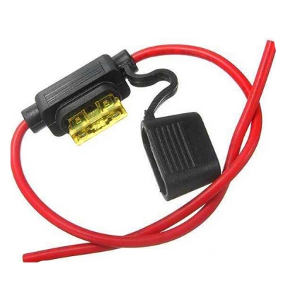 Loop wire mini fuse holder 